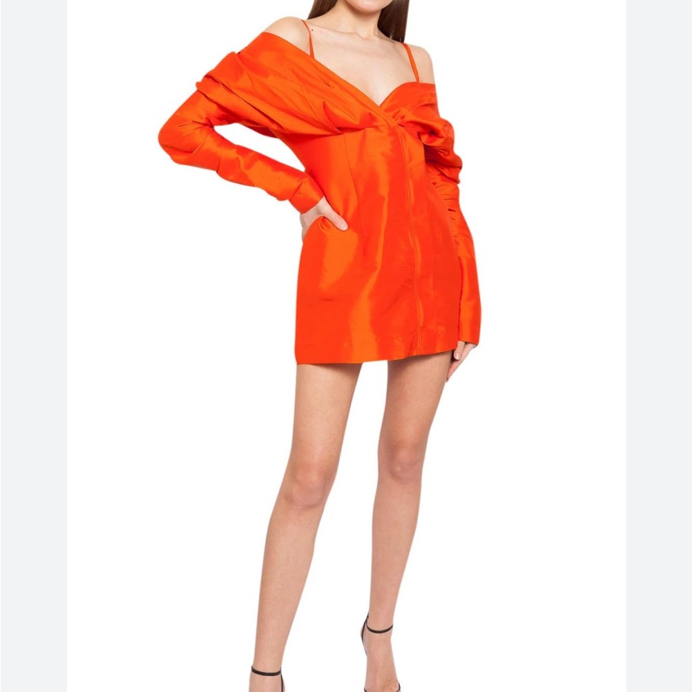 Paris Georgia Off-Shoulder Mini Dress